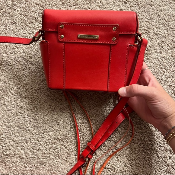 Rebecca Minkoff Red Mini Leather Bag - Picture 8 of 11